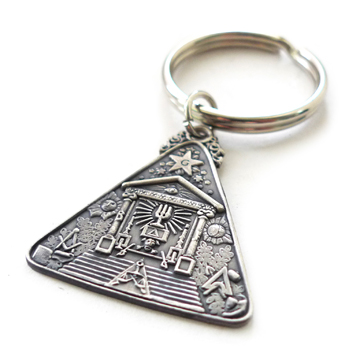 Die Struck Key Chains