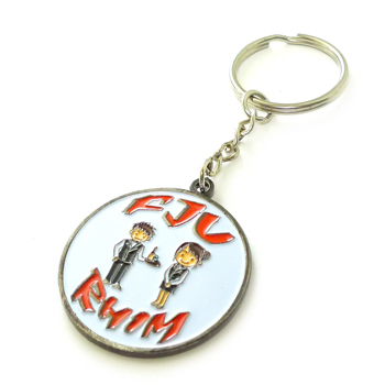 Die Struck Soft Enamel Key Chains