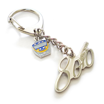 Die Struck Soft Enamel Key Chains